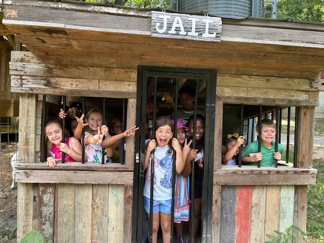 Kids playing outdoors